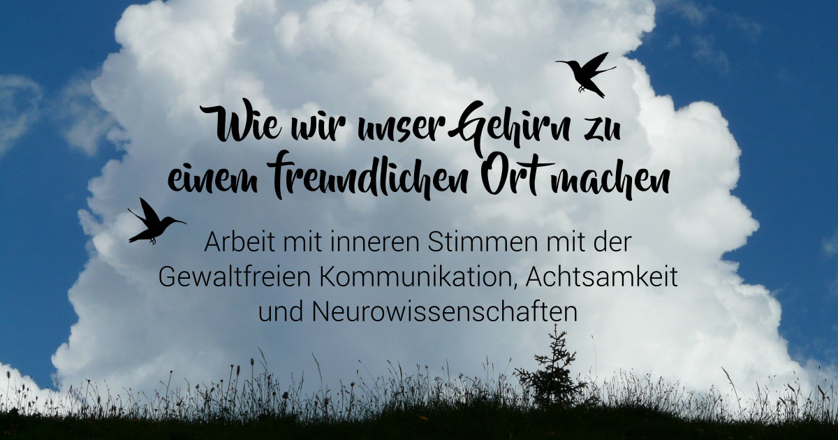 Seminarbanner Wie wir unser Gehirn zu einem freundlichen Ort machen